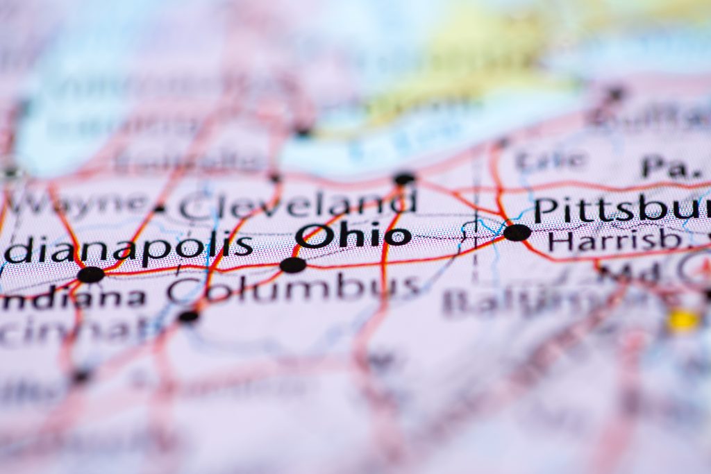 Map of Ohio